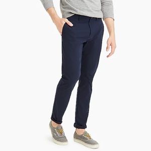 Jcrew Slim Bowery Chinos, Navy, 34x30